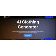 OpenArt AI Clothing Generator – AI Garment Design and Concept Visualization Studio